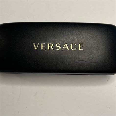 versace sunglass case|versace sunglasses case hard.